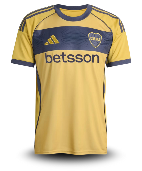 Camisa II Boca Juniors 25/26 - Torcedor Adidas Masculina - Amarela