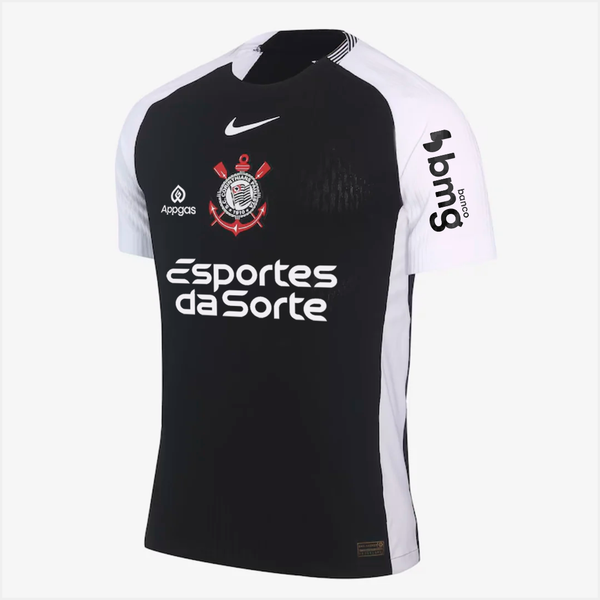 Camisa Nike Corinthians 2025/26 II Jogador Com Patrocínios