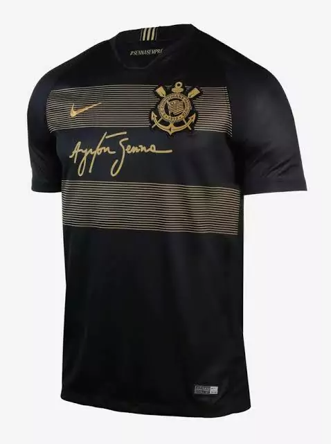 Camisa do Corinthians Ayrton Senna III 2018 Nike - Masculina
