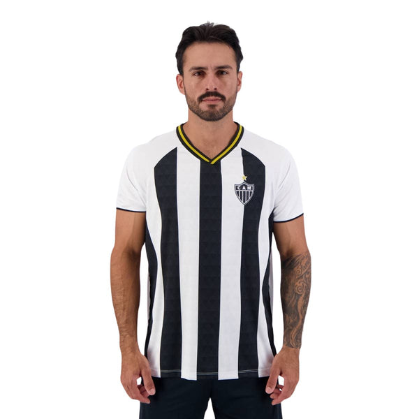 Camisa Atlético Mineiro Casual Listrada