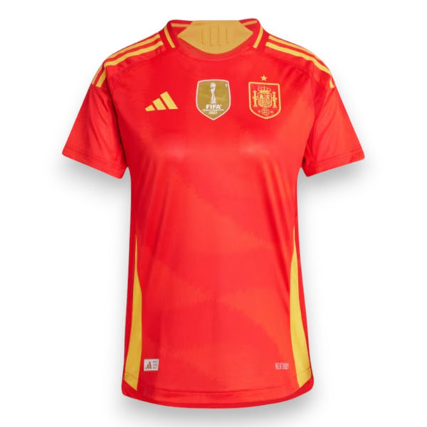 Camisa I Espanha 24/25 - Torcedor Adidas Feminina - Vermelha