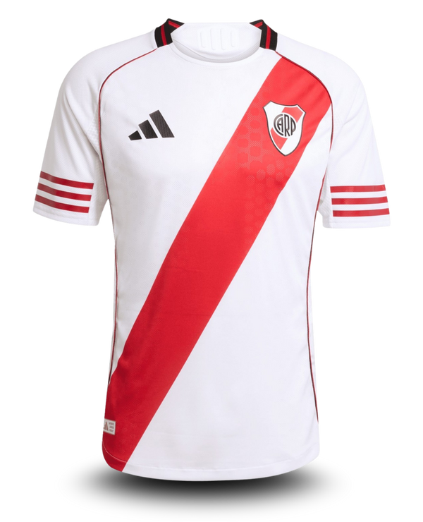 Camisa I River Plate 25/26 - Torcedor Adidas Masculina - Branca e vermelha