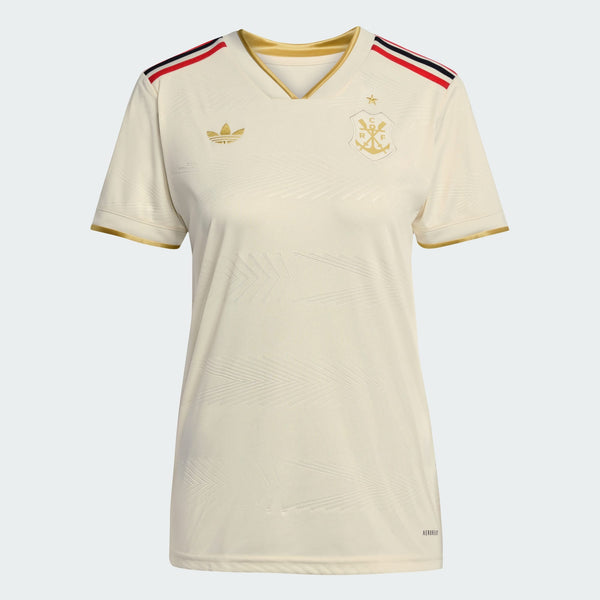 Manto Flamengo Feminina Jogo 3 Adidas 2025