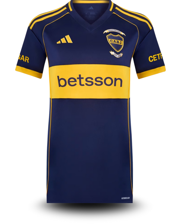 Camisa I Boca Juniors 25/26 - Torcedor Adidas Feminina- Azul