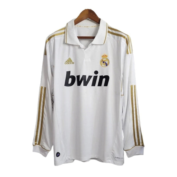 REAL MADRID HOME 2011/12 MANGA LONGA - CHAMPIONS LEAGUE - RONALDO#7 [RETRÔ]
