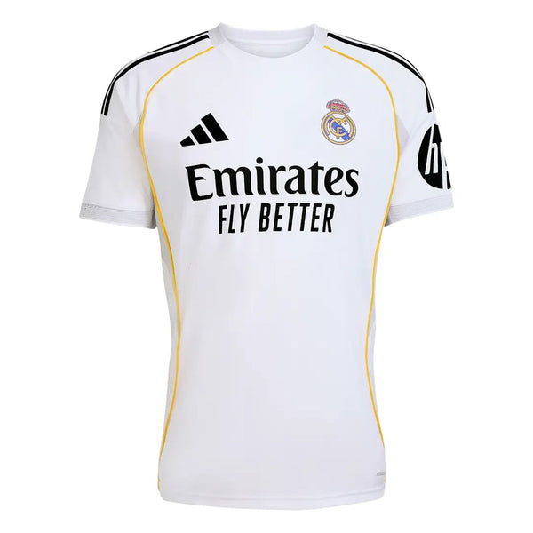 Camisa I Real Madrid 25/26 - Torcedor Adidas Masculina - Branca