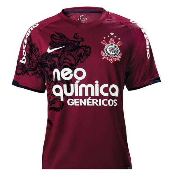 Camisa Retro Corinthians Edição São Jorge - Grená