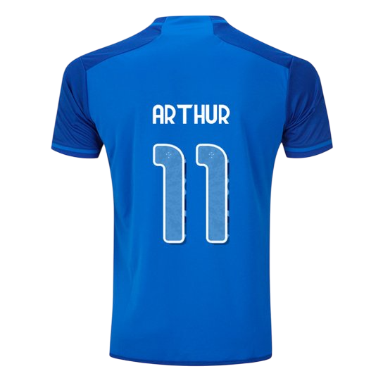 Camisa Cruzeiro 2024/25 I N° 11 Arthur