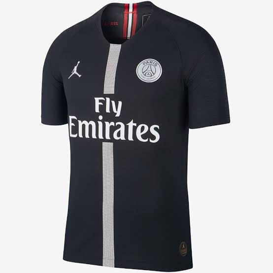 Camisa Retrô Paris Saint Germain x JORDAN 2018/19 Masculino Preto