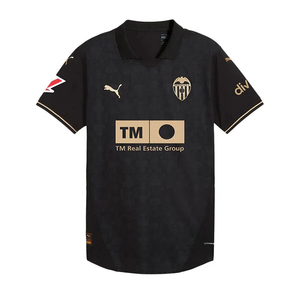 Camisa Valencia 24/25 Away Puma Torcedor - Preta