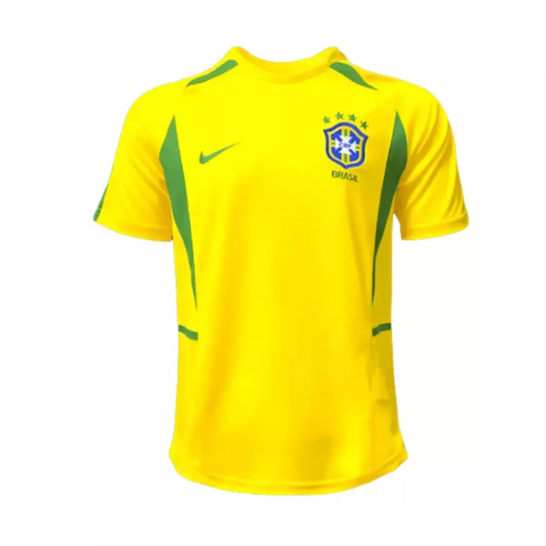Camisa Retrô 2002 Seleção Brasileira I Nike Masculina - Amarela
