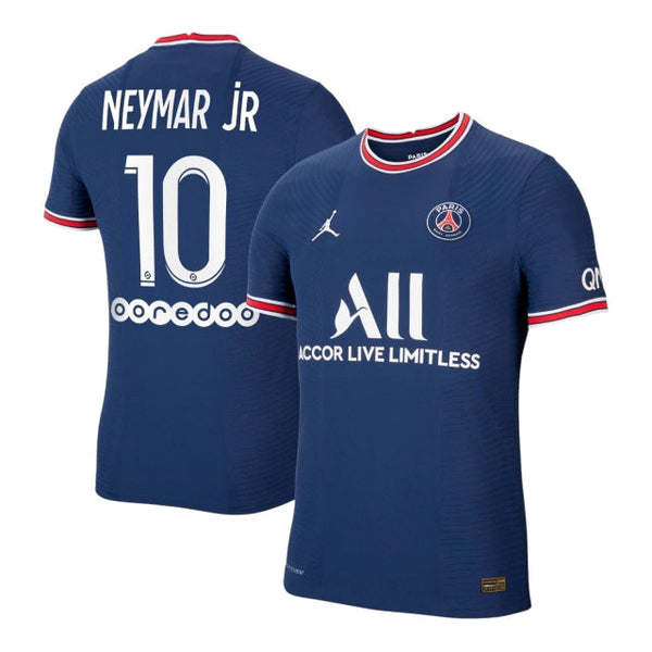 Camisa Retrô PSG I Neymar JR #10 2021 - Torcedor Masculina - Azul