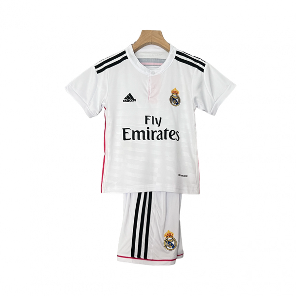 Kit Infantil Retrô Real Madrid I 14/15