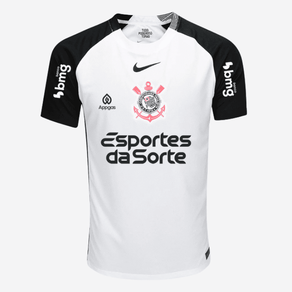Camisa Corinthians 2025/26 I Torcedor Com Patrocínios