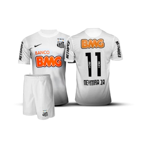 Kit Infantil Santos Home Nike 2012 Neymar Jr #11