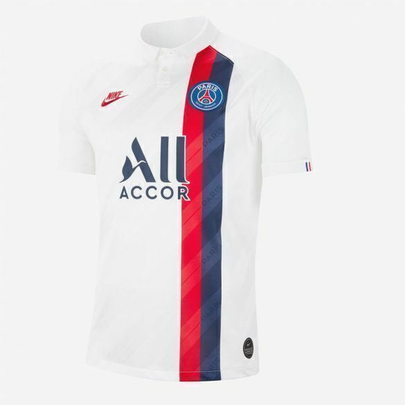Camisa Paris Saint-Germain - PSG Third 19/20 Torcedor Nike Masculina - Branca